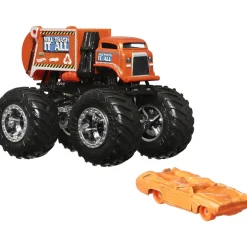 Monsterauto ja pikkuauto Hot Wheels