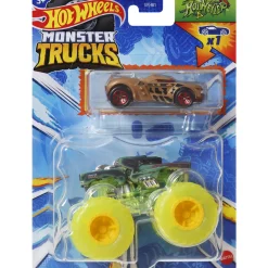 Monsterauto ja pikkuauto Hot Wheels