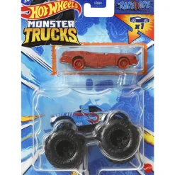 Monsterauto ja pikkuauto Hot Wheels