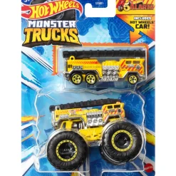 Monsterauto ja pikkuauto Hot Wheels