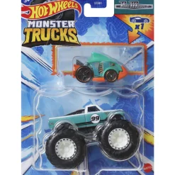 Monsterauto ja pikkuauto Hot Wheels
