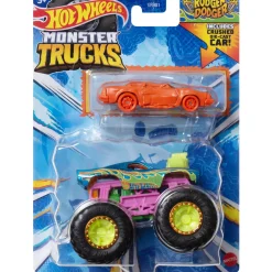 Monsterauto ja pikkuauto Hot Wheels