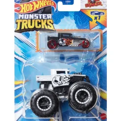 Monsterauto ja pikkuauto Hot Wheels