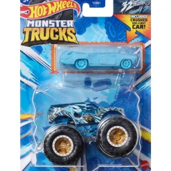 Monsterauto ja pikkuauto Hot Wheels