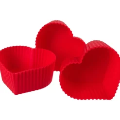 Muffinssikuppi Iloleipuri 6 kpl Sydämet