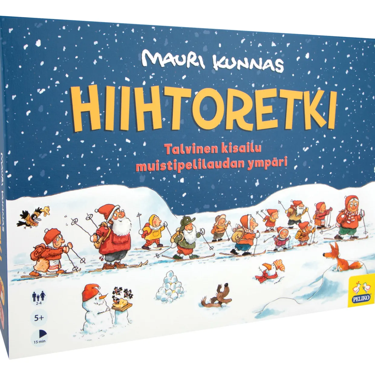 Muistipeli Kunnas hiihtoretki
