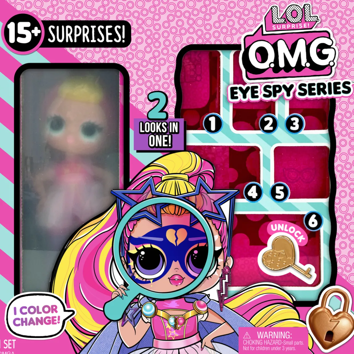 Muotinukke L.O.L. OMG Eye Spy