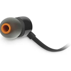 Nappikuulokkeet JBL T110E 3,5 mm AUX, musta