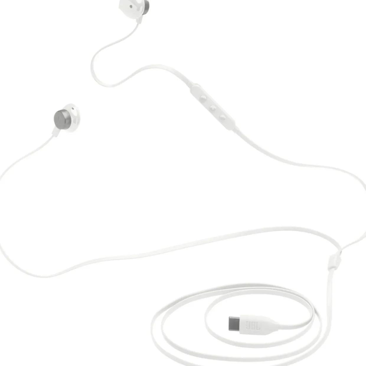 Nappikuulokkeet JBL Tune 305C, valkoinen