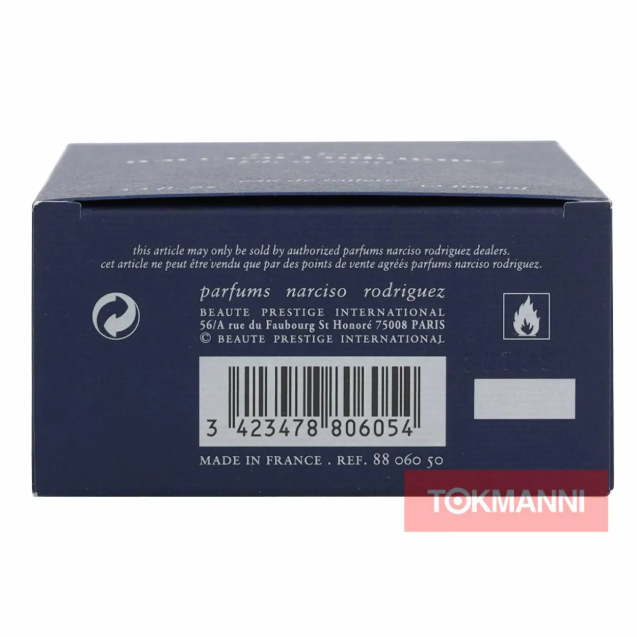 Narciso Rodriguez Bleu Noir For Him Edt Spray 100ml