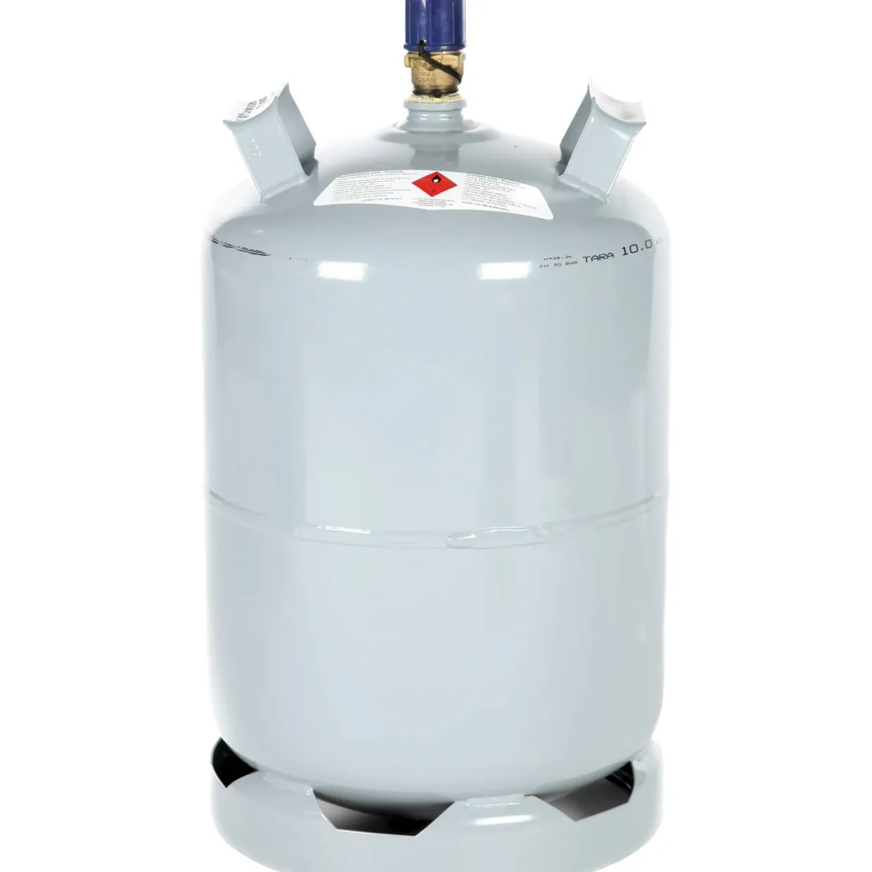 Nestekaasutäyttö 11 kg teräspulloon, painoventtiili