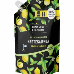 Nestesaippua LJG 550 ml sitruuna-minttu