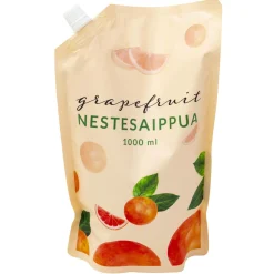 Nestesaippua 1 l täyttöpakkaus