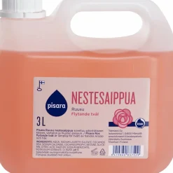 Nestesaippua Pisara 3 l ruusu