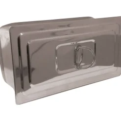Nokiluukku 75x150 mm niklattu
