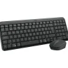 Näppäimistö ja hiiri Logitech MK250, Graphite
