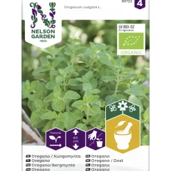 Oregano/ Mäkimeirami siemen Nelson Garden Basic Organic