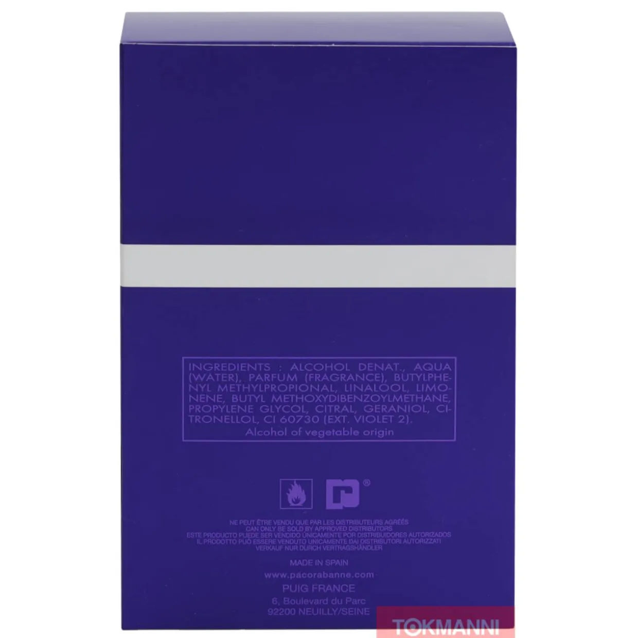 Paco Rabanne Ultraviolet Man Edt Spray 100ml