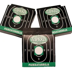 Paikkatarra, Ø 11 mm, musta