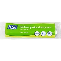 Pakastuspussi Iisi 4 l 125 kpl 45 cm
