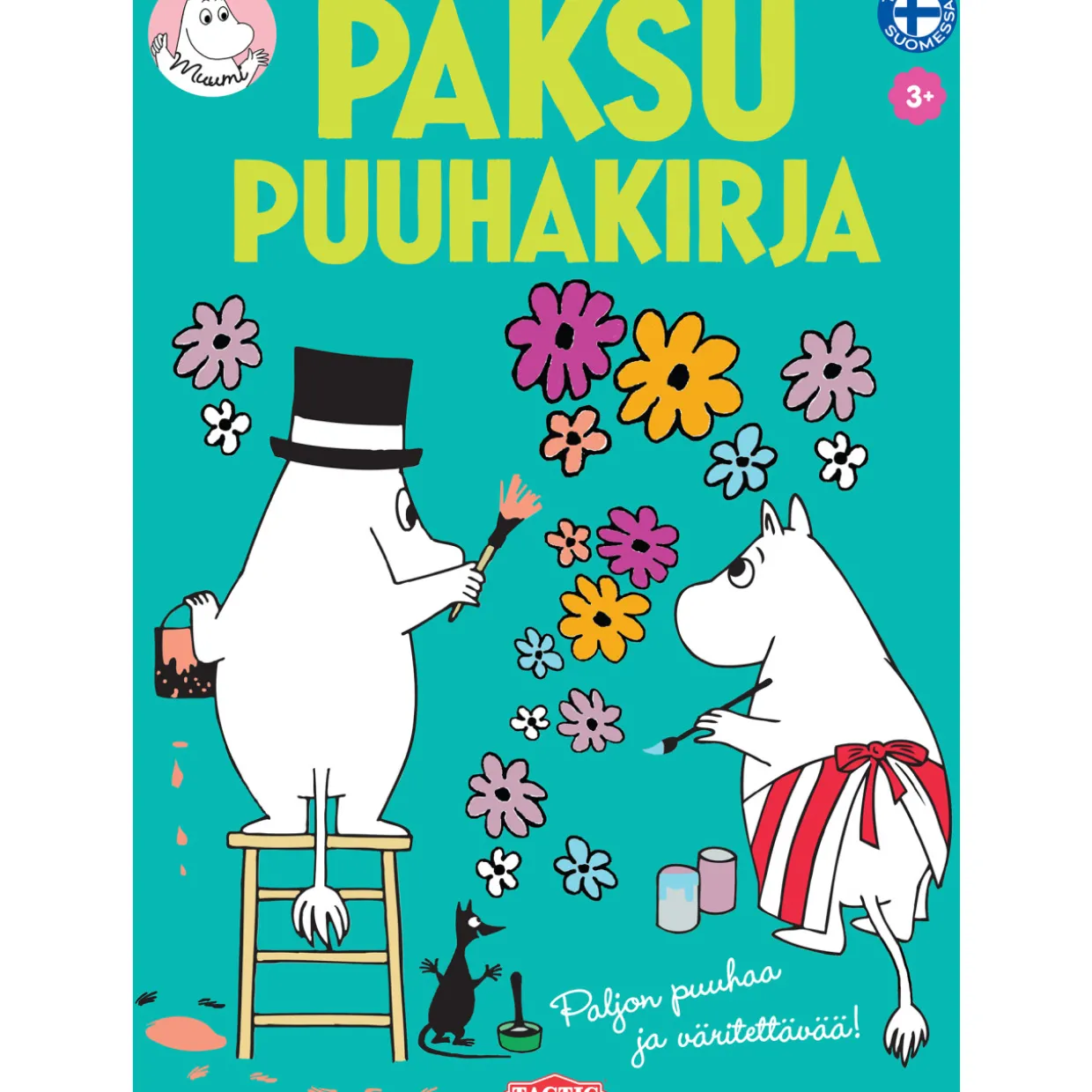 Paksu puuhakirja Tactic Muumi