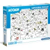 Palapeli Clementoni 1000 palaa Impossible Muumi