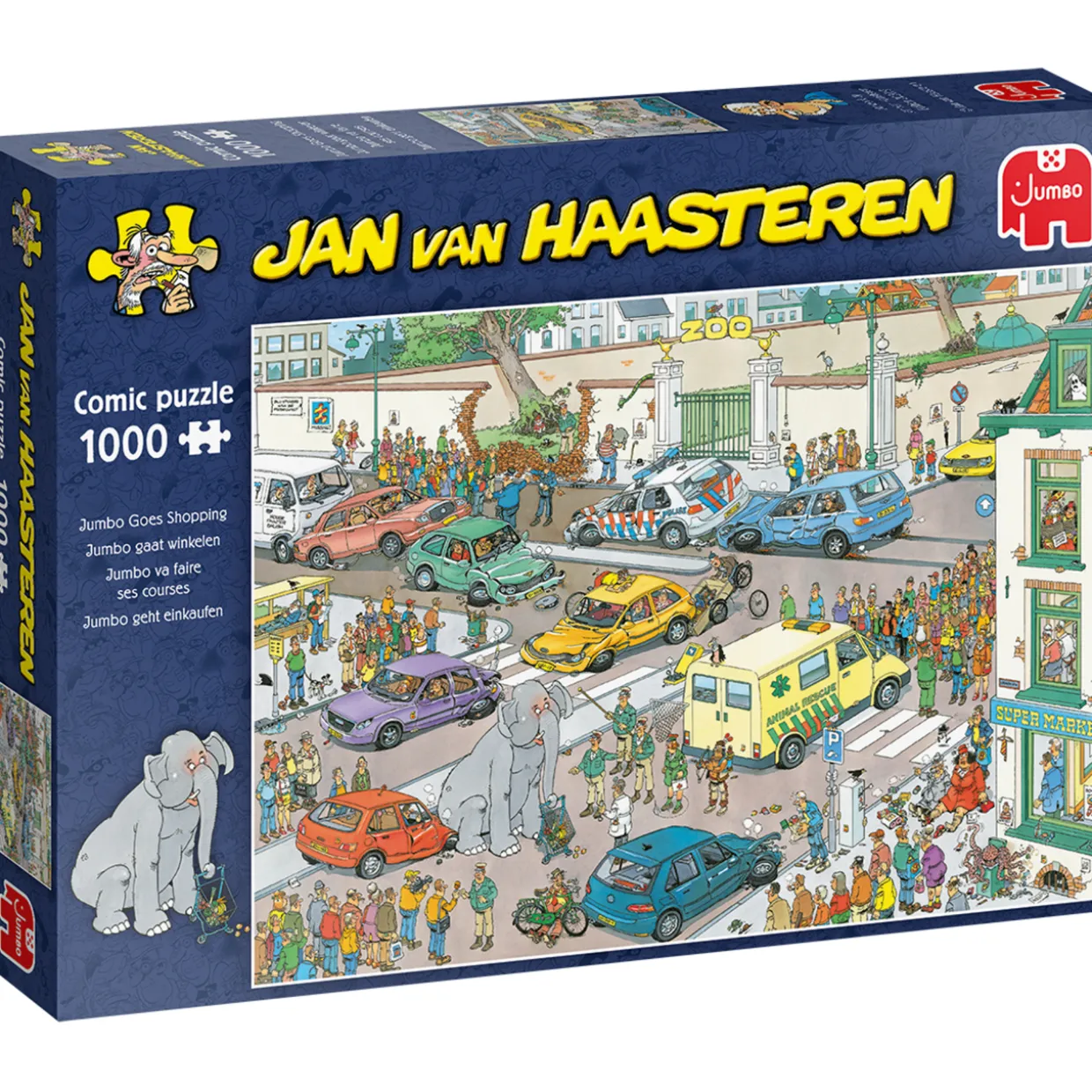 Palapeli Jumbo Jan van Haasteren 1000 palaa Jumbo ostoksilla