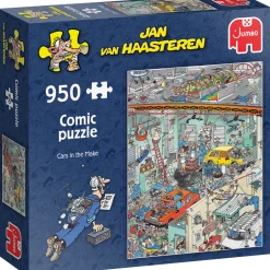 Palapeli Jumbo 950 palaa Jan van Haasteren Cars in the Make