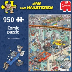Palapeli Jumbo 950 palaa Jan van Haasteren Cars in the Make