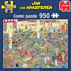 Palapeli Jumbo 950 palaa Jan van Haasteren At the Gym