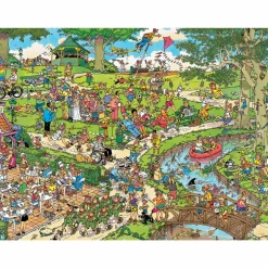 Palapeli Jumbo 950 palaa Jan van Haasteren The Park