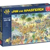 Palapeli Jumbo 1000 palaa Jan van Haasteren Island Retreat
