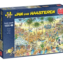 Palapeli Jumbo 1000 palaa Jan van Haasteren Island Retreat