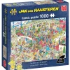 Palapeli Jumbo 1000 palaa Jan van Haasteren Winter Fair