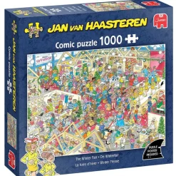 Palapeli Jumbo 1000 palaa Jan van Haasteren Winter Fair