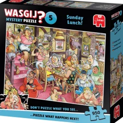 Palapeli Jumbo 950 palaa Wasgij Mystery 5​ Sunday Lunch!​
