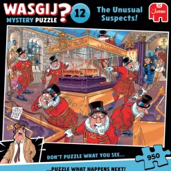 Palapeli Jumbo 950 palaa Wasgij Mystery 12​ The Unusual Suspects!​