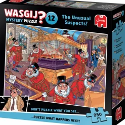 Palapeli Jumbo 950 palaa Wasgij Mystery 12​ The Unusual Suspects!​