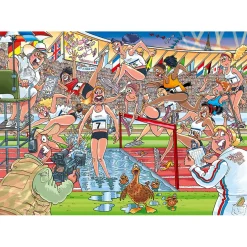Palapeli Jumbo 1000 palaa Wasgij Original 44 Summer Games