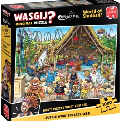 Palapeli Jumbo 1000 palaa Wasgij Original World of Sinbad