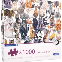 Palapeli Peliko 1000 palaa kissat