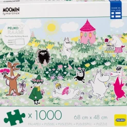 Palapeli Peliko 1000 palaa Muumi kukkatarha