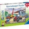 Palapeli Ravensburger Construction & Cars 2x24 palaa