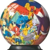 Palapeli Ravensburger 3D Pokémon pallo 72 palaa