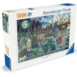 Palapeli Ravensburger Fantasy, Victorian Street 5000 palaa