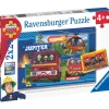 Palapeli Ravensburger Fireman Sam In Action 2x12 palaa
