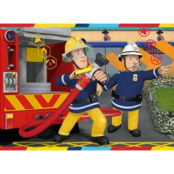 Palapeli Ravensburger Fireman Sam In Action 2x12 palaa