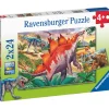 Palapeli Ravensburger Jurassic Wildlife 2x24 palaa