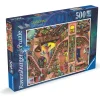 Palapeli Ravensburger Ludicrous Library 500 palaa