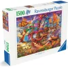 Palapeli Ravensburger 1000 palaa Crazy Cats Christmas Crackers
